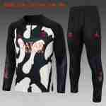 Sudadera De Training Ninos Paris Saint Germain 2024 2025 Negro Blanco