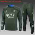 Sudadera De Training Ninos Paris Saint Germain 2024 2025 Verde