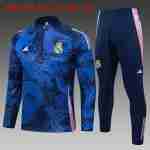 Sudadera De Training Ninos Real Madrid 2024 2025 Azul