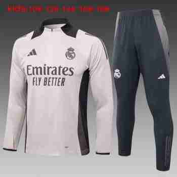 Sudadera De Training Ninos Real Madrid 2024 2025 Rosa
