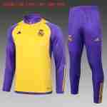 Ninos Sudadera De Training Real Madrid 2024-2025 Amarillo Purpura