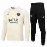 Sudadera De Training Paris Saint Germain 2024 2025 Amarillo Rosa
