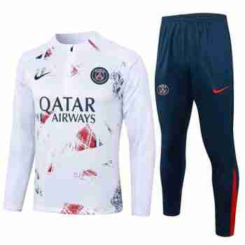 Sudadera De Training Paris Saint Germain 2024 2025 Blanco