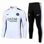 Sudadera De Training Paris Saint Germain 2024 2025 Blanco