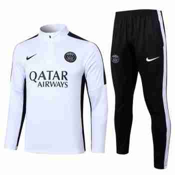 Sudadera De Training Paris Saint Germain 2024 2025 Blanco