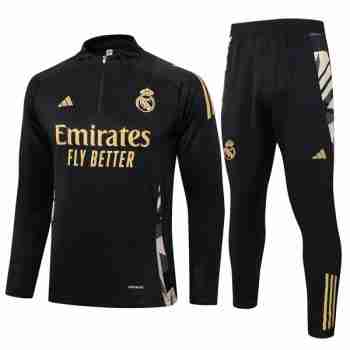 Sudadera De Training Real Madrid 2024 2025 Negro