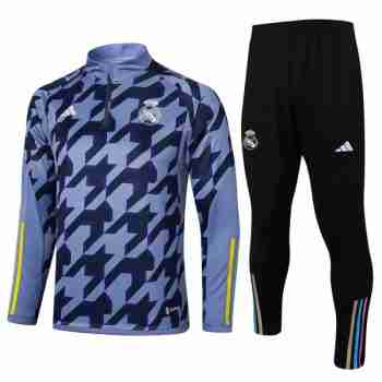 Sudadera De Training Real Madrid 2024 2025 Negro Gris