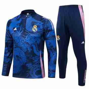 Sudadera De Training Real Madrid 2024 25 Azul