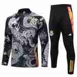 Sudadera De Training Real Madrid 2024 25 Negro Gris