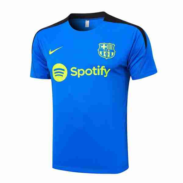 Camiseta Entrenamiento Barcelona 2024-2025 Azul Negro