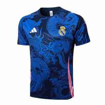 Tailandia Camiseta Entrenamiento Real Madrid 2024 2025 Azul