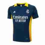 Tailandia Camiseta Entrenamiento Real Madrid 2024 2025 Azul Amarillo