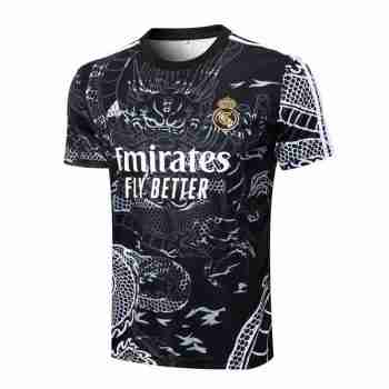 Tailandia Camiseta Entrenamiento Real Madrid 2024 25 Negro