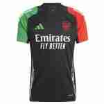 Tailandia Camiseta Pre Match Arsenal 2024 25 Negro