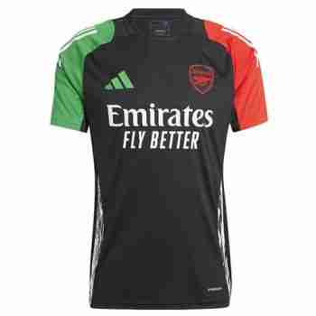 Tailandia Camiseta Pre Match Arsenal 2024 25 Negro