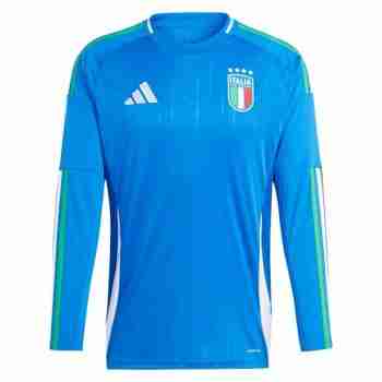 Tailandia Camiseta Primera Manga Larga Italia 2024 2025