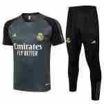Tailandia Camiseta set Entrenamiento Real Madrid 2024 2025 Gris