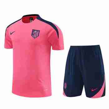 Tailandia Conjunto Camiseta Entrenamiento Atlético De Madrid 2024 2025 Rojo