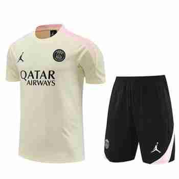 Tailandia Conjunto Camiseta Entrenamiento Paris Saint Germain 2024 2025 Luce Marrone