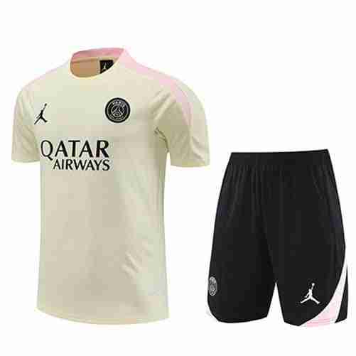 Tailandia Conjunto Camiseta Entrenamiento Paris Saint Germain 2024 2025 Luce Marrone
