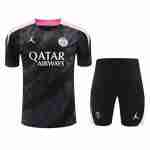 Tailandia Conjunto Camiseta Entrenamiento Paris Saint Germain 2024 2025 Negro
