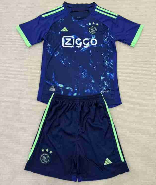 Camiseta Ajax De Ámsterdam Conjunto Niños Concepto 2025 2026