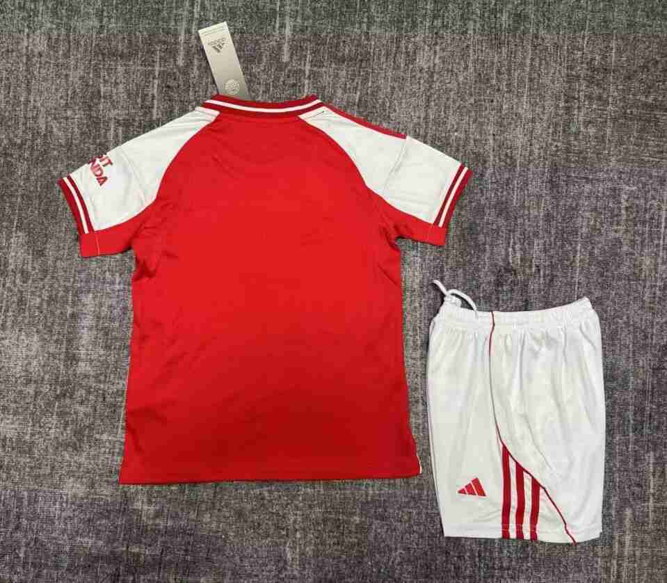 Camiseta Arsenal Conjunto Niños Primera 2025 2026_1