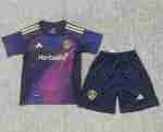 Camiseta Los Angeles Galaxy Conjunto Niños Segunda 2025 2026