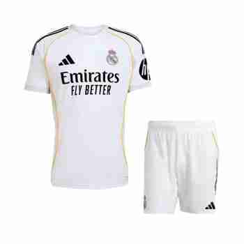 Camiseta Real Madrid Conjunto Niños Primera 2025 2026