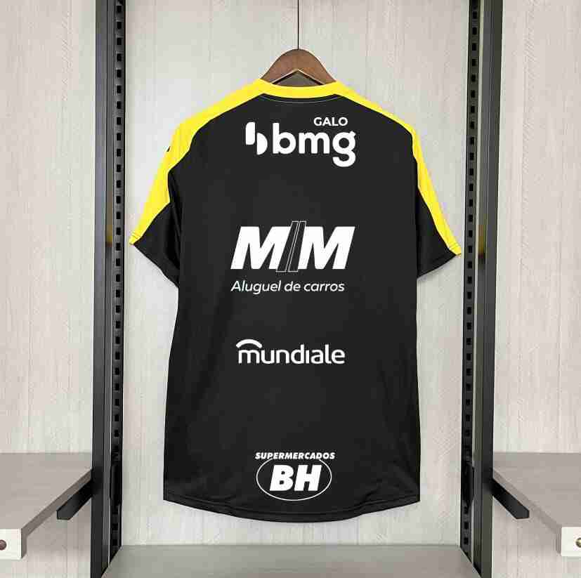 Tailandia Camiseta Entrenamiento Atletico Mineiro 2025 2026 Negro_1