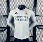 Tailandia Camiseta Manga Larga Primera Real Madrid 2025 2026