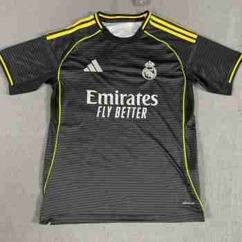 Tailandia Camiseta Segunda Real Madrid 2025 2026