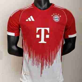 Versión Jugador Camiseta Primera Bayern Munich 2025 2026