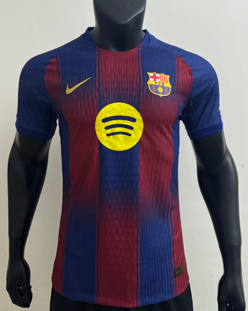 Versión Jugador Camiseta Primera FC Barcelona 2025 2026