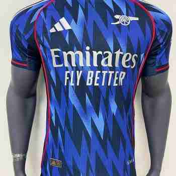 Versión Jugador Camiseta Segunda Arsenal 2025 2026