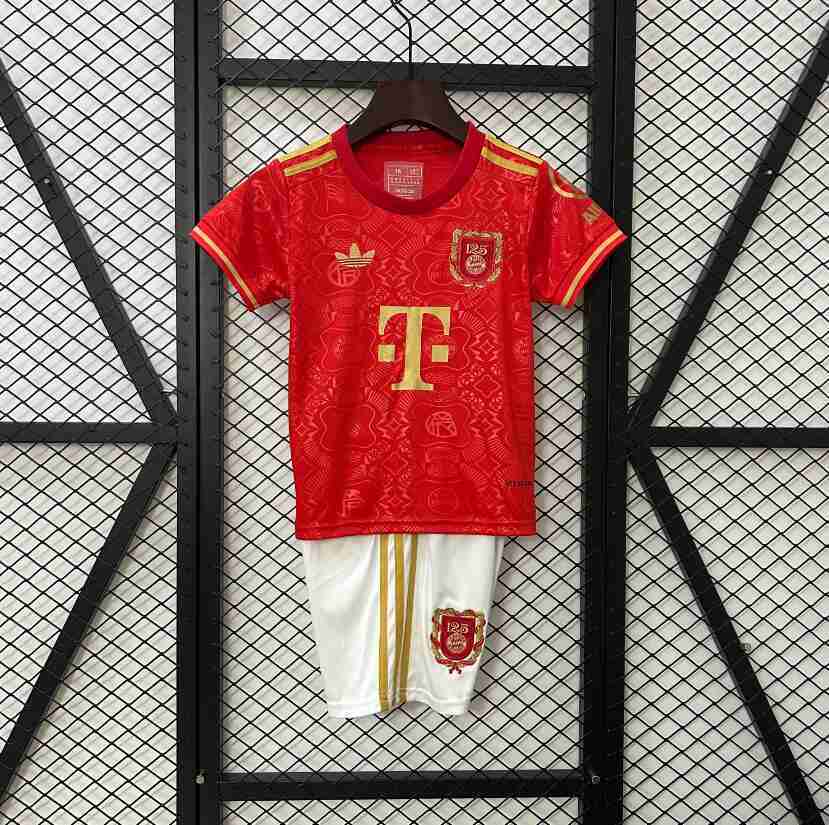 Camiseta Bayern Munich Conjunto Niños 125th 2025 2026