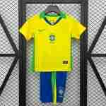 Camiseta Brasil 1ª Niño 2025