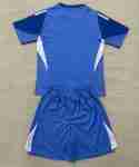 Camiseta Real Madrid Conjunto Niños Portero 2025 2026 Azul
