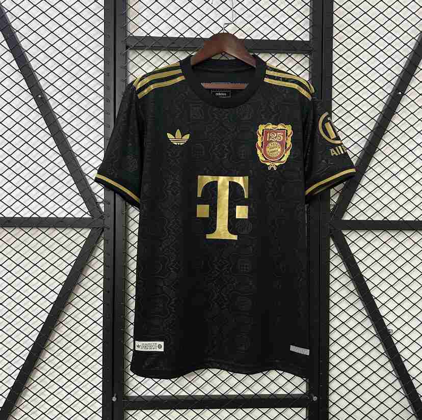 Tailandia Camiseta 125th Bayern Munich 2025 2026 Negro