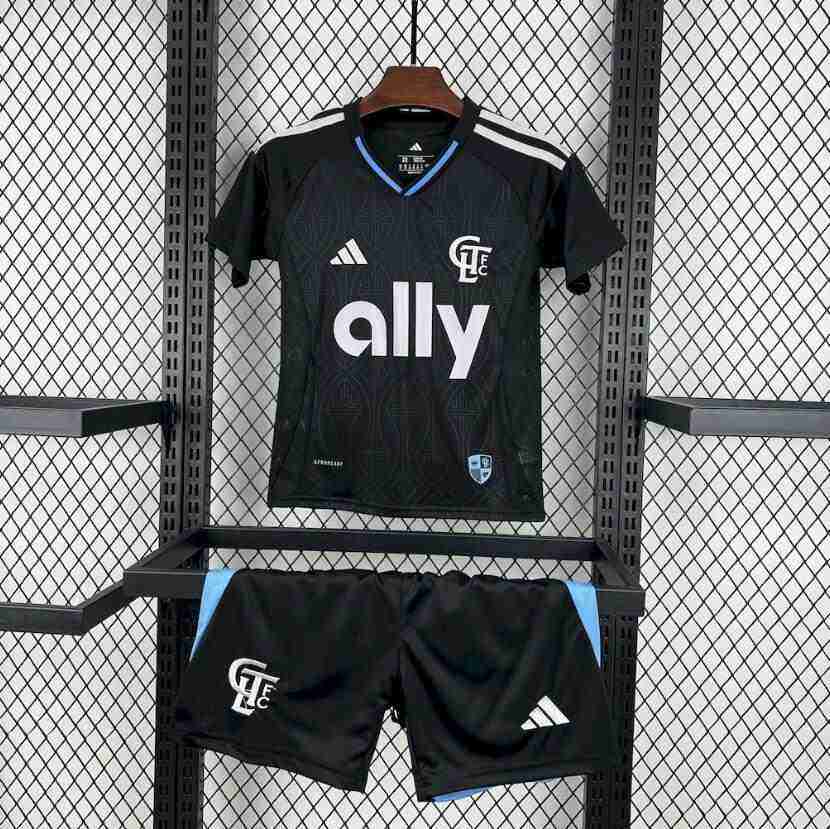 Camiseta Charlotte FC Conjunto Niños Segunda 2025 2026