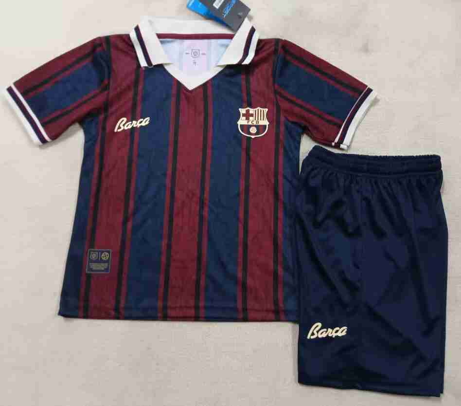 Camiseta FC Barcelona Conjunto Niños 125th 2025 2026