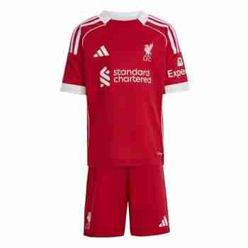 Camiseta Liverpool Conjunto Niños Primera 2025 2026