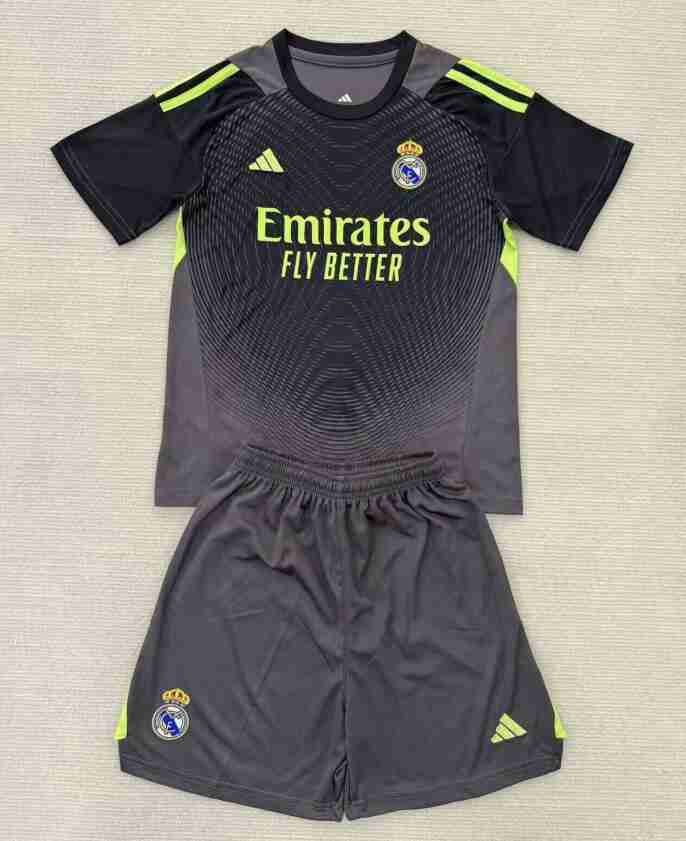 Camiseta Real Madrid Conjunto Niños Porterol 2025 2026