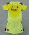 Camiseta Real Madrid Conjunto Niños Porterol 2025 26