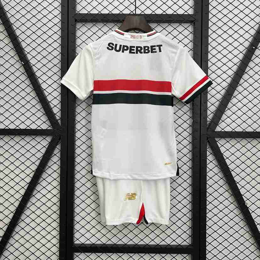 Camiseta Sao Paulo Conjunto Niños Primera 2025 2026_1