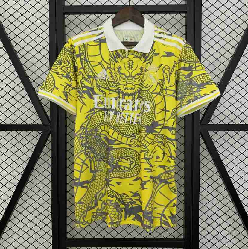 Tailandia Camiseta Especial Real Madrid 2025 2026 Amarillo