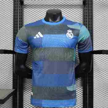 Tailandia Camiseta Pre Match Real Madrid 2025 2026 Azul