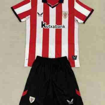 Camiseta Athletic Bilbao Conjunto Niños Primera 2025 2026