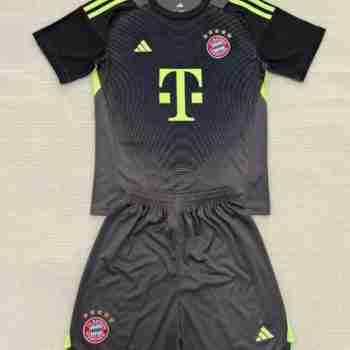 Camiseta Bayern Munich Conjunto Niños Portero 2025 2026 Gris