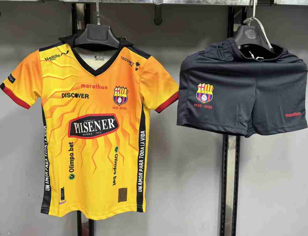 Camiseta FC Barcelona Conjunto Niños 100th 2025 2026